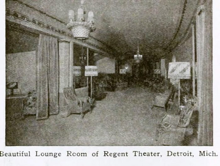 from Ben Gravel historic Detroit area architecture Regent Theatre, Detroit